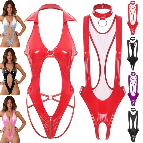 Womens sexy wetlook - womens, pvc