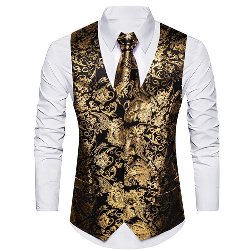 Red black floral mens - red,