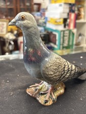 Beswick Pigeon 1383 Glazed Ceramic Bird Rare Perfect