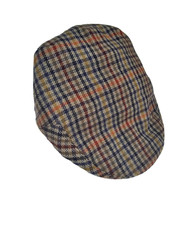 Olney Headwear Flat Cap 100% wool grandads hat