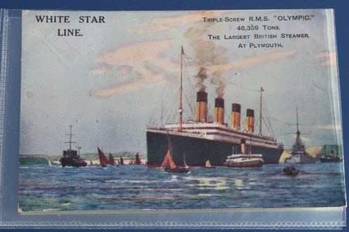 White star line rms olympic - white,
