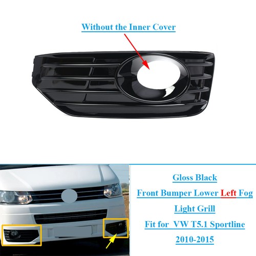 Front left fog light - front, cover