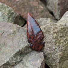 Obsidian arrowhead carvings - , |