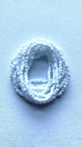 Handmade glass seed - seed, bead