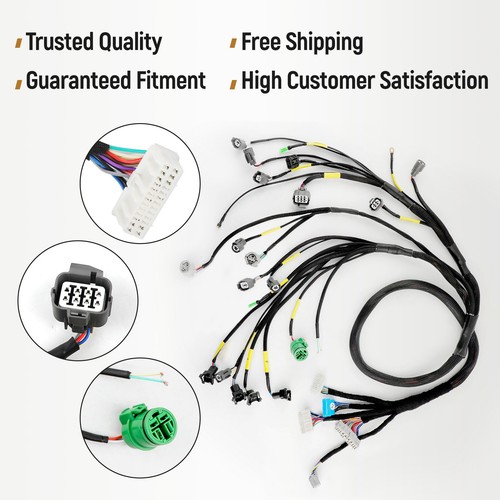 Tucked engine harness for - engine,