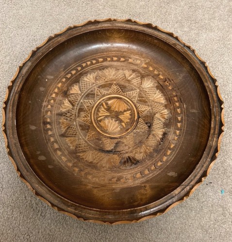 Vintage hand carved decorative - vintage,