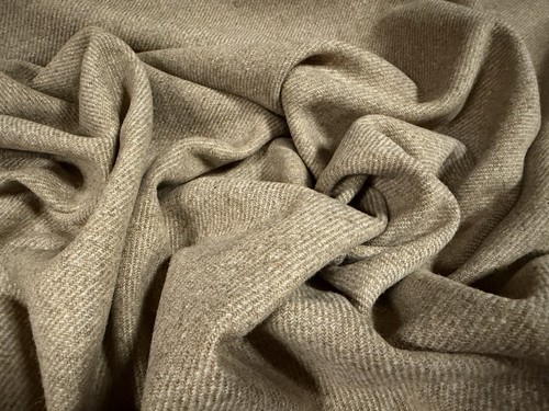 Wool tweed fabric per - wool, metre