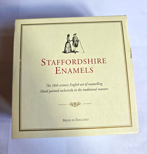 Staffordshire enamels red - red, &