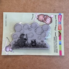 House Mouse Blowing Bubbles