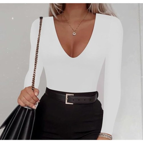 Women plunge deep neck - women's, v