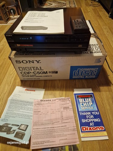 Sony cdp c50m compact - cdp-c50m, disc