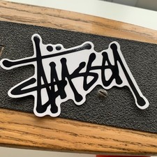 Large 13cm Stussy OG tag Logo