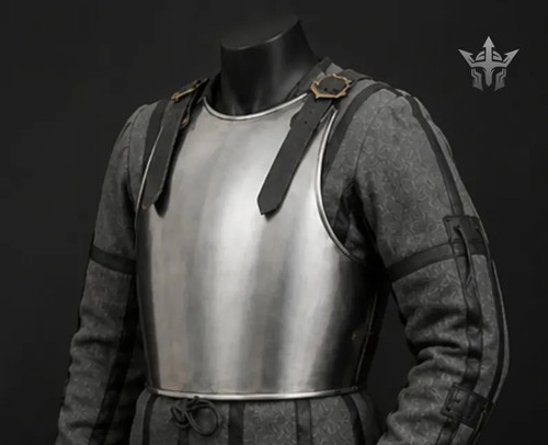 Medieval steel breastplate - medieval,