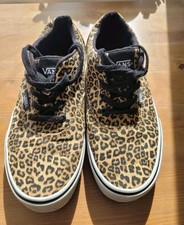 Leopard Print VANS Size 3.5