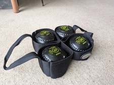 4 x Taylor Lazer Lawn Bowls