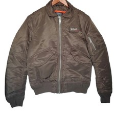 Schott Cwu Dark brown Bomber Jacket size S