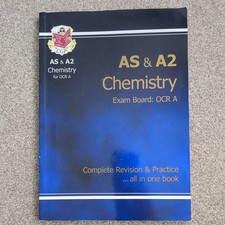 AS/A2 Level Chemistry OCR A Complete Revision & Practice by CGP Books Paperback