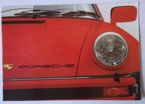 Porsche range orig - 1977, mkt