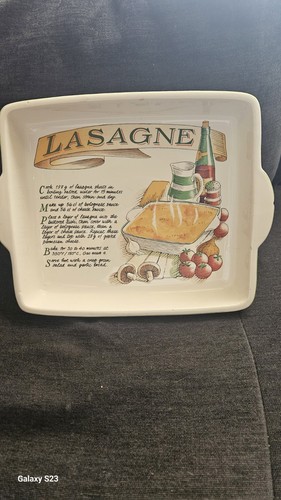 Lasagne dish rayware - lasagne, ceramic