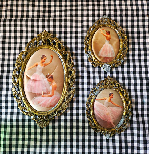 Set ornate antique - set, 3