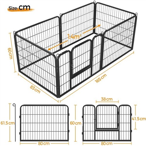 Panel dog playpen heavy duty - panel,