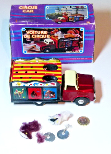 Boxed tinplate tin toy - tin,