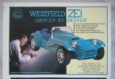 1993 Westfield ZEi Original advert No.2