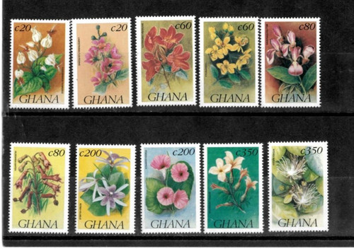 Ghana 1993 flowers - 1993,