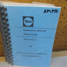 BSA 1970 A75 Rocket 3 Mk 1