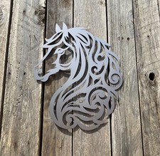 HORSE WALL ART GARDEN ORNAMENT