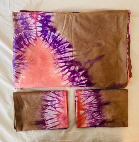 African handmade tie dye flat - african,
