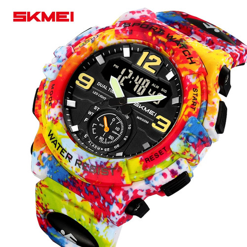 Skmei large dial men watch - skmei,
