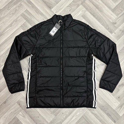 Adidas black quilted puffer - adidas,