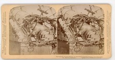Victorian Stereoview Equatorial Telescope Lick Observatory Mt.Hamilton Cal USA