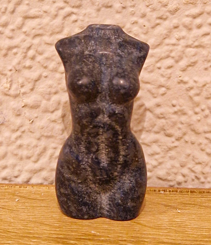 Crystal female nude torso - crystal,