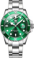 Olevs men watch big face - olevs, watch,