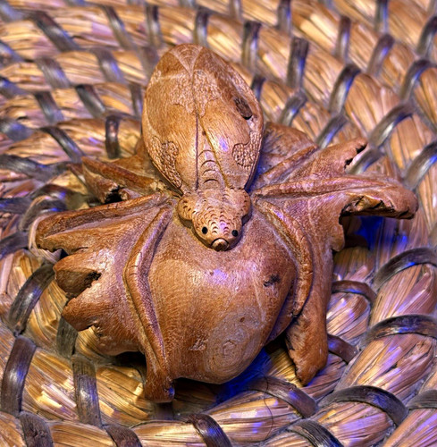 Rare vintage hand carved - hand,
