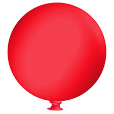 Red 48" Latex PLAIN BALLOON