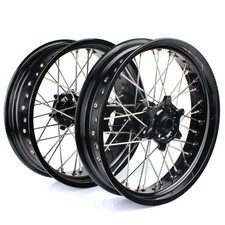 Supermoto 17"x3.5/5 Black