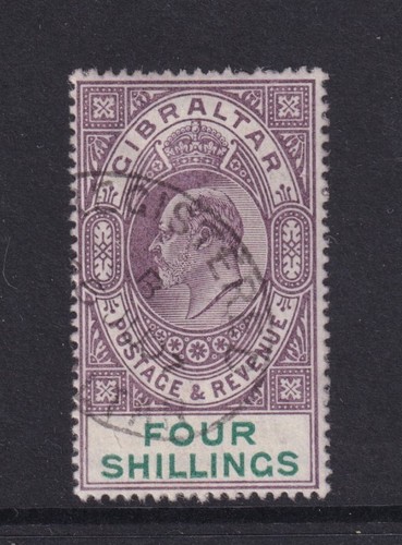 Gibraltar 1903 edvii - gibraltar, sg53