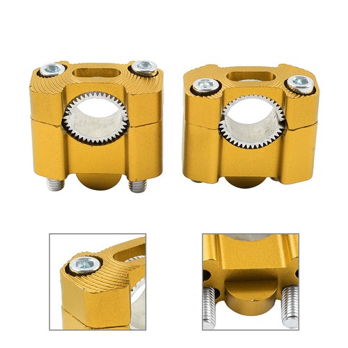 Gold handlebar fat bar mount - gold,