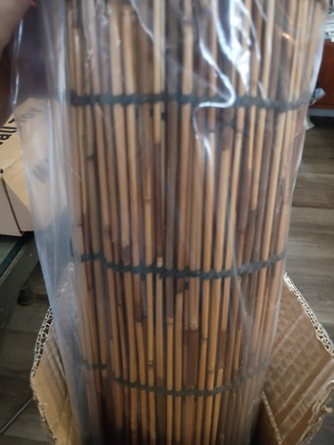 Bamboo rollup shade brown x - rollup,