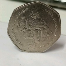 Isle Of Man 1997 50p Coin