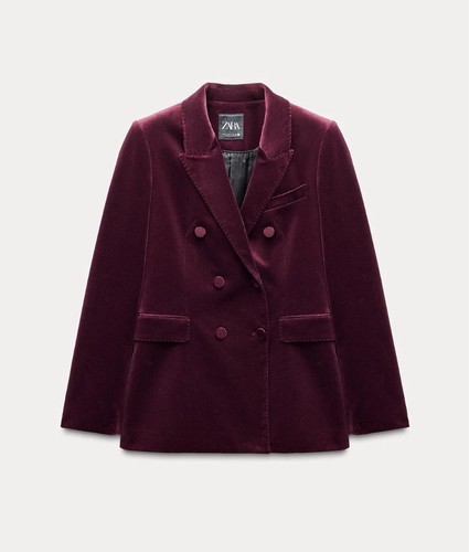 Zara burgundy double - zw,