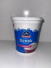 Authentic Imported Greek Yogurt Large 1kg 0% Fat Free / High Protein