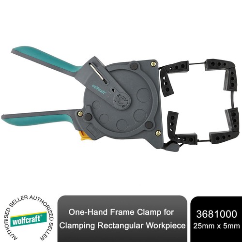Wolfcraft one hand frame clamp - one-hand,