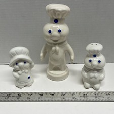 Pillsbury Dough Boy Lot Coin Bank & Salt Pepper Shakers