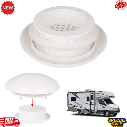 White plastic circular - plastic,