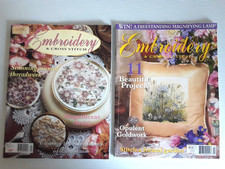 2 x Embroidery & Cross Stitch