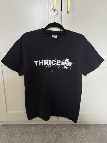 Thrice black tshirt men - thrice,